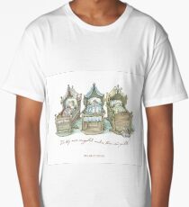 The Brambly Hedge baby mice snuggle in their cots Long T-Shirt