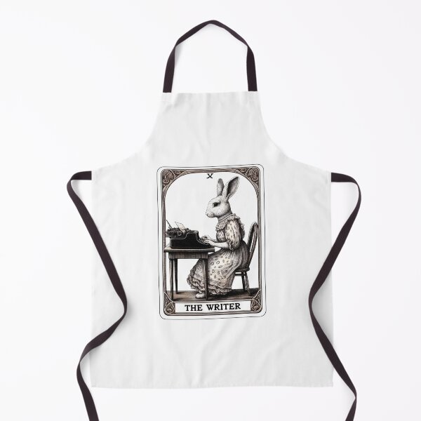 Item preview, The Writer Rabbit Tarot Card | Vintage Typewriter designed and sold by litchick1977.