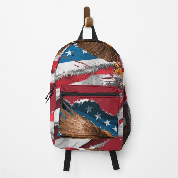 Item preview, Eagle Claws, United States Flag designed and sold by ArtTeeFusion.