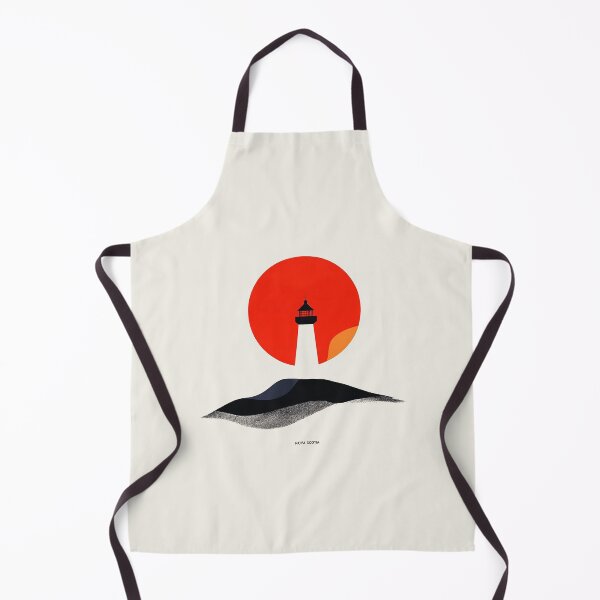 Item preview, Minimalist Nova Scotia Lighthouse at Sunset Design designed and sold by Retro Travel Design.