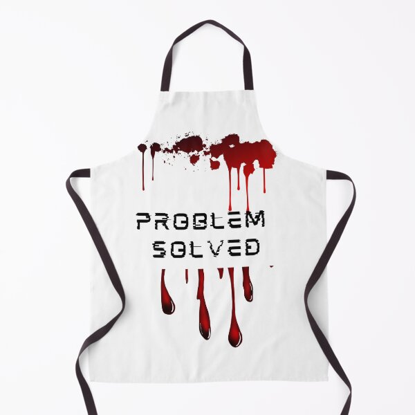 Item preview, funny gym shirts - Problem Solved designed and sold by StylishKat.