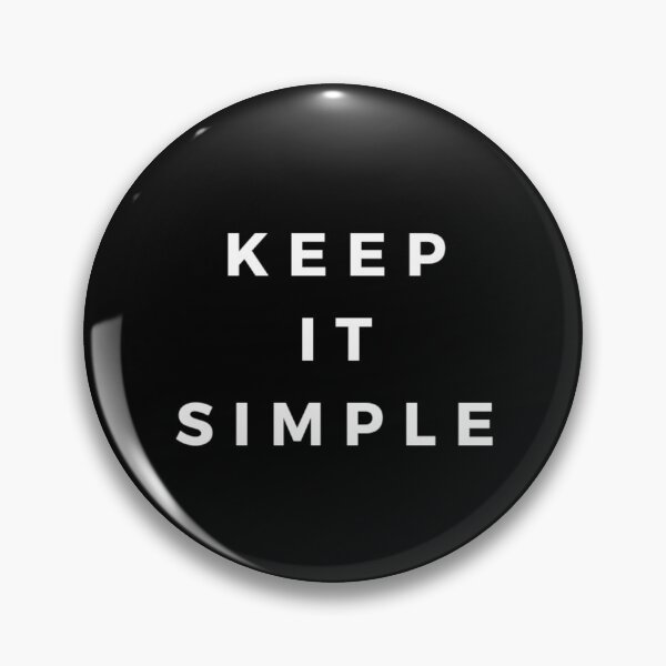 Item preview, Keep It Simple  designed and sold by Divya-Hirodiya.