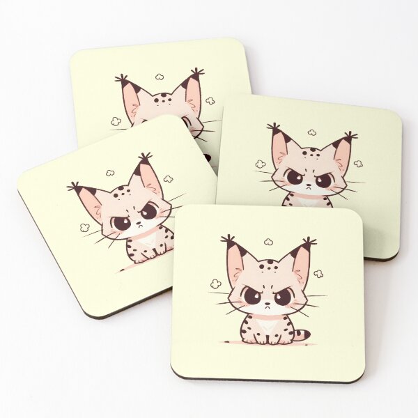 Item preview, Grumpy Savannah Cat designed and sold by Anna Halasek.