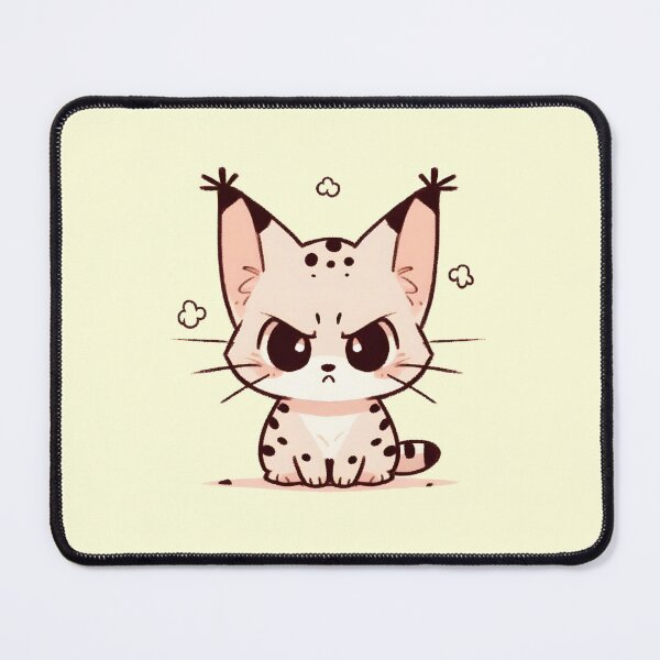 Item preview, Grumpy Savannah Cat designed and sold by Anna Halasek.
