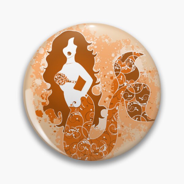 Item preview, Sirena - Orange designed and sold by L'Atelier de Milu.