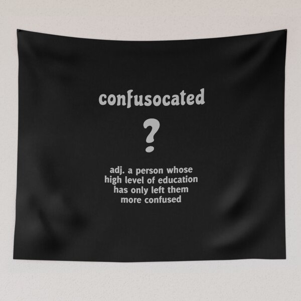 Item preview, CONFUSOCATED, for darker backgrounds designed and sold by Arto Järvinen.