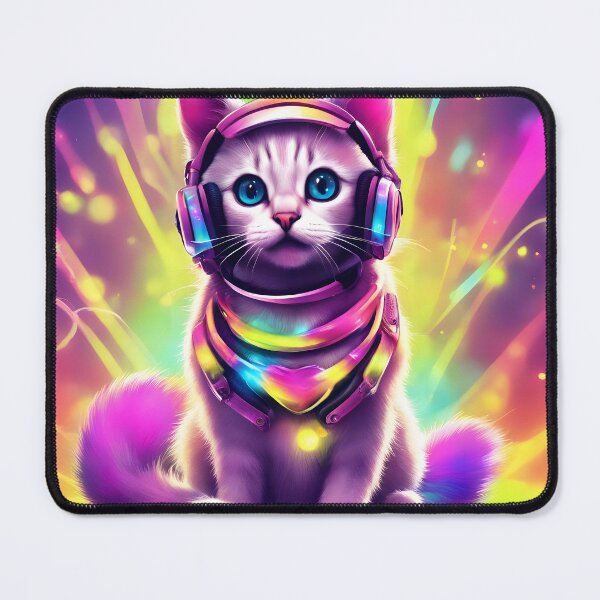 Item preview, Rave Cat designed and sold by PSYStickersAUS.