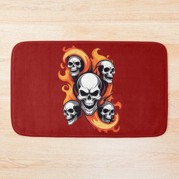 Item preview, Fiery Skulls designed and sold by OurGirlGertie.