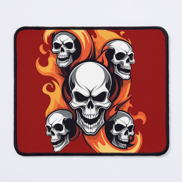 Item preview, Fiery Skulls designed and sold by OurGirlGertie.