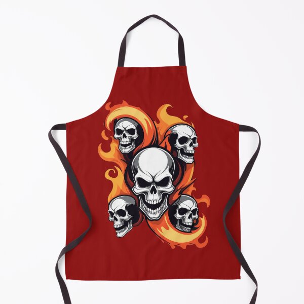 Item preview, Fiery Skulls designed and sold by OurGirlGertie.