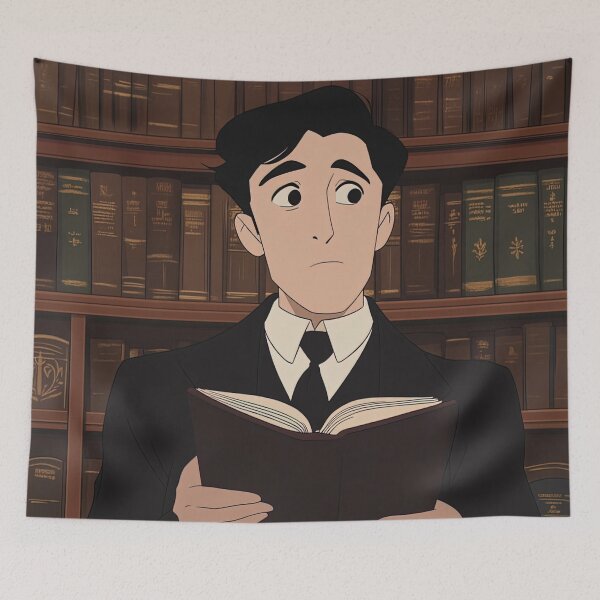 Item preview, Bram Stoker, author | Anime style designed and sold by ComicsFactory.