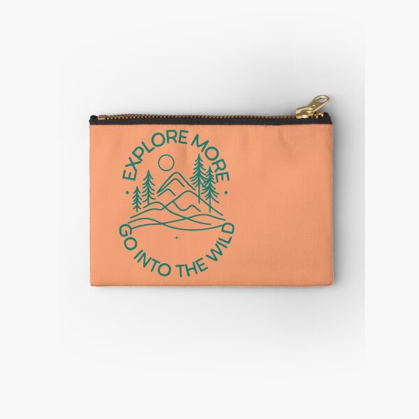 Item preview, Explore More, Go Into the Wild Back to Nature Mountain Graphic in Green designed and sold by FilmmakersPOV.