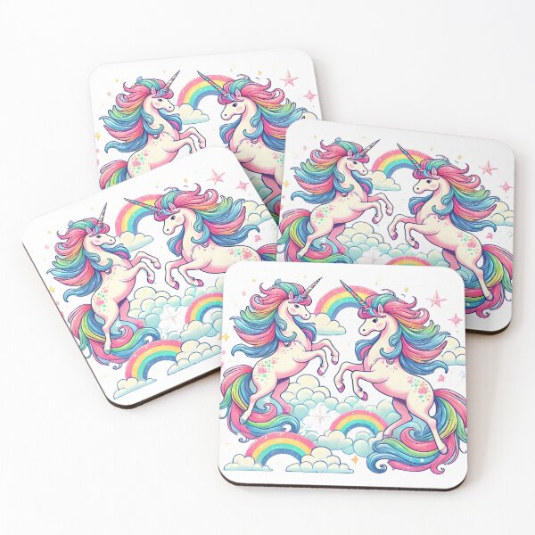 Item preview, Unicorn Dreams: Magical Rainbow Ride designed and sold by ZingZest.