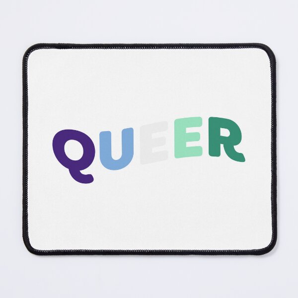 Item preview, QUEER (curved) - gay men / mlm designed and sold by Skyler Orion X.