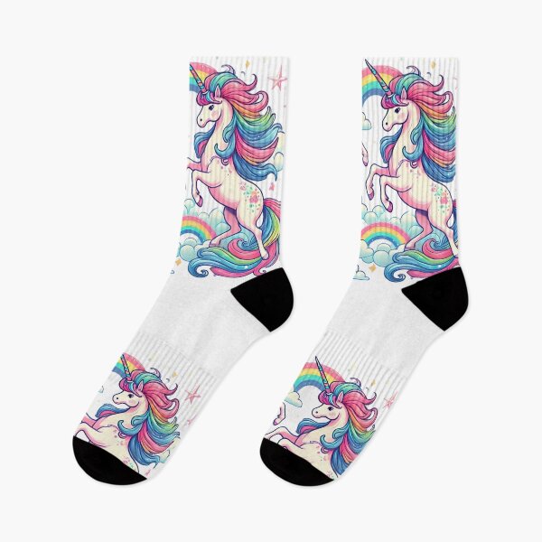 Item preview, Unicorn Dreams: Magical Rainbow Ride designed and sold by ZingZest.