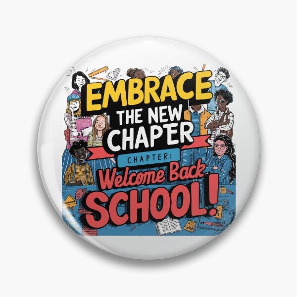 Item preview, Embrace the new chapter welcome back school ! designed and sold by Coollzone.