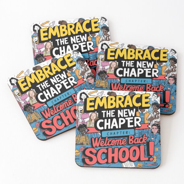 Item preview, Embrace the new chapter welcome back school ! designed and sold by Coollzone.