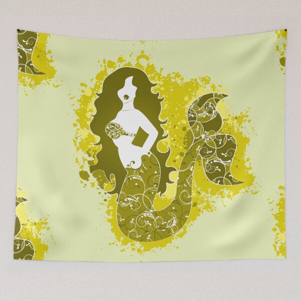 Item preview, Sirena - Yellow designed and sold by L'Atelier de Milu.