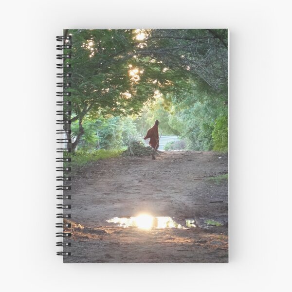 Item preview, Maasai Walking Home In A Leafy Lane 2 designed and sold by exploramum.