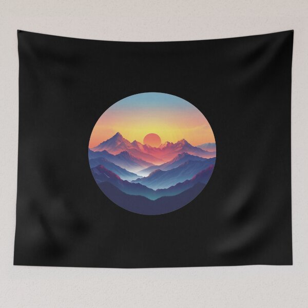 Item preview, Majestic Peak Sunset  designed and sold by Artcurrents.