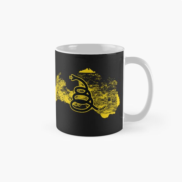 Item preview, Distressed LATVIA  - Freedom Is The Superpower - Modern Gadsden Snake Flag - Dont Tread On Me design designed and sold by pelagio.