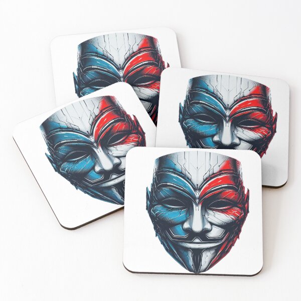 Item preview, mask of V (anonymous), French heritage designed and sold by katheoart.