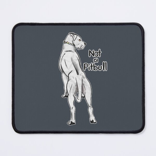 Item preview, Not a Pitbull Dogo Argentino (White, Flop) designed and sold by Sparklepupfaeri.