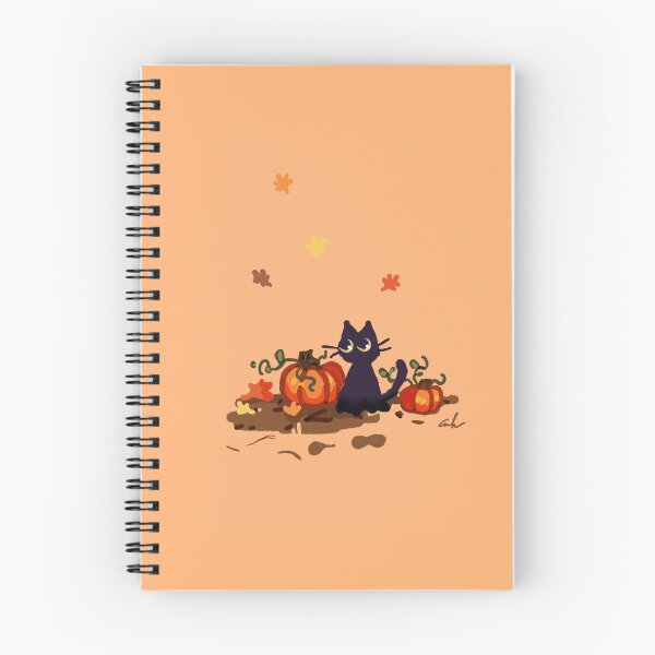 Item preview, Cat In A Pumpkin Patch designed and sold by TheRetroE.
