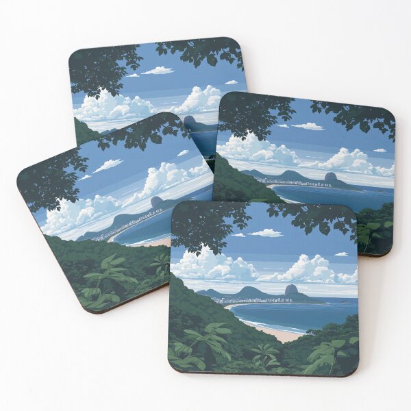 Item preview, Brazil landscape | Anime style designed and sold by ComicsFactory.