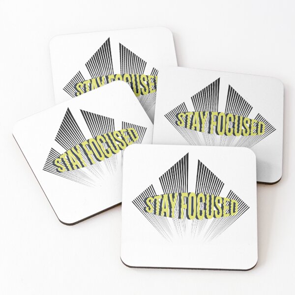 Artikelvorschau, Stay Focused Minimalist Motivation Design entworfen und verkauft von ZCFitDesign.