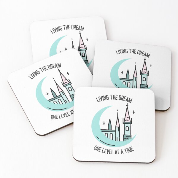 Item preview, Living the Dream, One Level at a Time - Castle designed and sold by Circle-Cats.