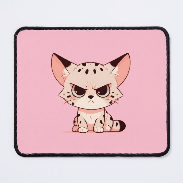 Item preview, Grumpy Savannah Cat designed and sold by Anna Halasek.