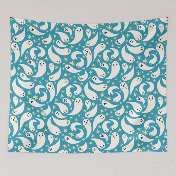 Item preview, Haunting Night Sky Blue designed and sold by namibear.