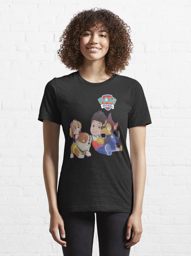 paw patrol t shirt for adults