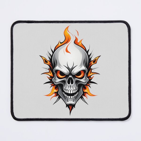 Item preview, Blazing Skull designed and sold by OurGirlGertie.
