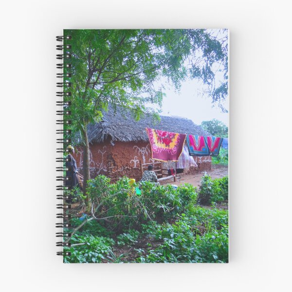Item preview, Washing Day At The Mud Hut In Kenya Africa designed and sold by exploramum.