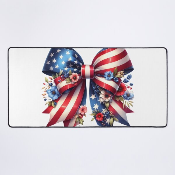 Item preview, American Flag Bow,Flowers designed and sold by deniz kaya.