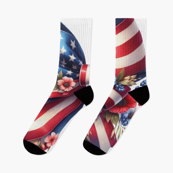 Item preview, American Flag Bow,Flowers designed and sold by deniz kaya.