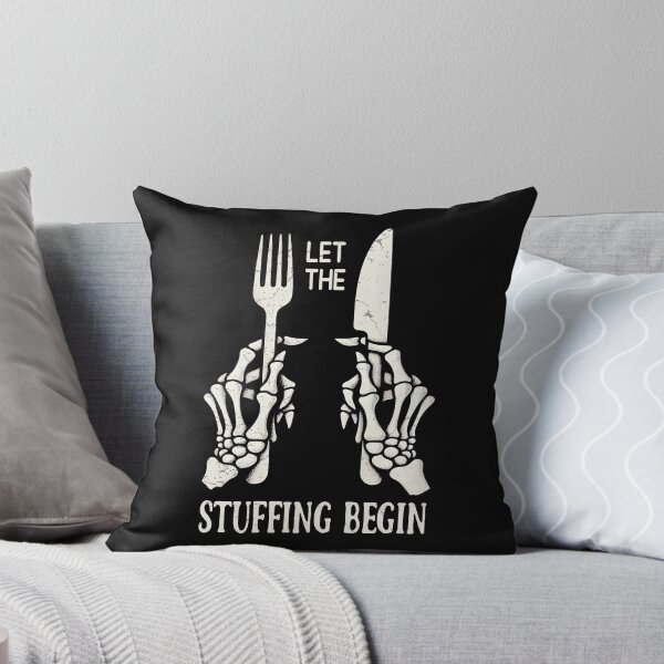 Item preview, Let The Stuffing Begin Thanksgiving Skeleton  designed and sold by CreepyCornerArt.