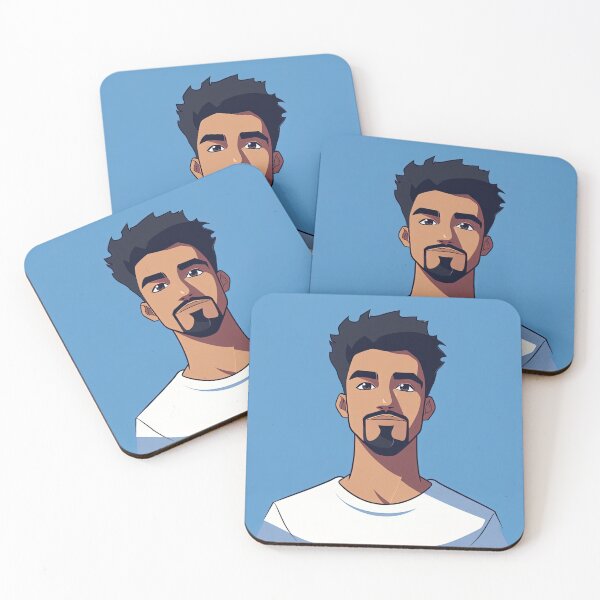 Item preview, Brazilian man, portrait  | Anime style designed and sold by ComicsFactory.