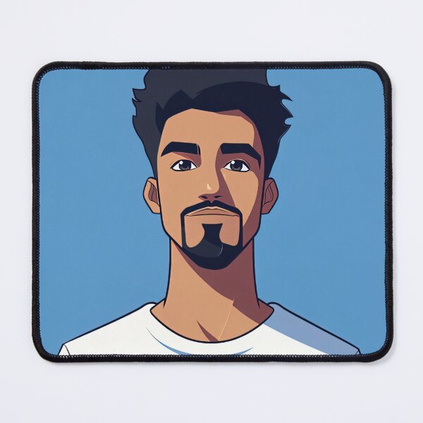 Item preview, Brazilian man, portrait  | Anime style designed and sold by ComicsFactory.