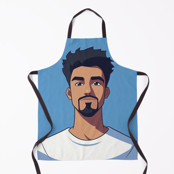 Item preview, Brazilian man, portrait | Anime style designed and sold by ComicsFactory.