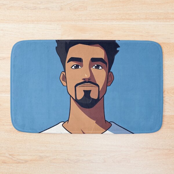 Item preview, Brazilian man, portrait  | Anime style designed and sold by ComicsFactory.