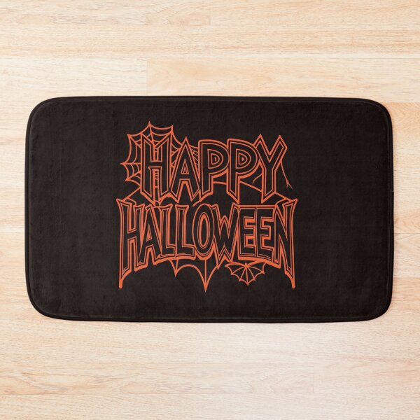 Item preview, Happy Halloween Typography T-Shirt designed and sold by teeuniq.