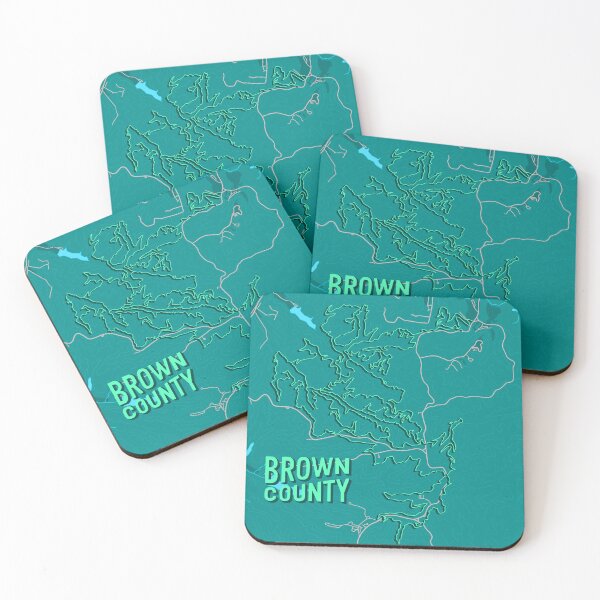 Item preview, Brown County designed and sold by Neurodivergent Designs.