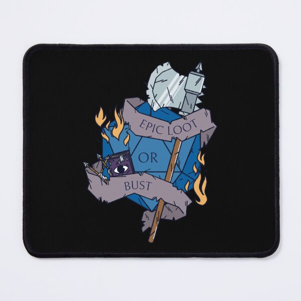 Item preview, Epic Loot or Bust - Dice - Epic Gaming designed and sold by Circle-Cats.