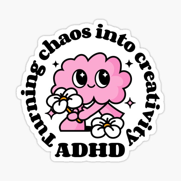 Item preview, ADHD Positive Vibes designed and sold by LissaH43.