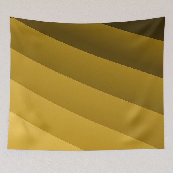 Item preview, Gold Varying Color Diagonal Alternating Line Stripes Cascade designed and sold by EvergreenMotifs.