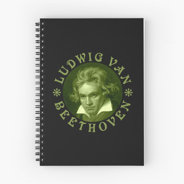 Item preview, Ludwig Van Beethoven - Vintage Design - Green - RB designed and sold by GrandArtists.
