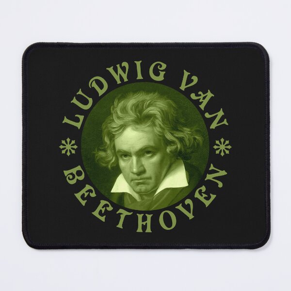Item preview, Ludwig Van Beethoven - Vintage Design - Green - RB designed and sold by GrandArtists.